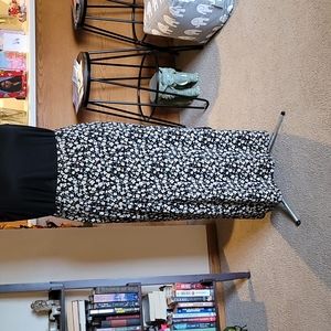 Black, Tan and Brown Skirt